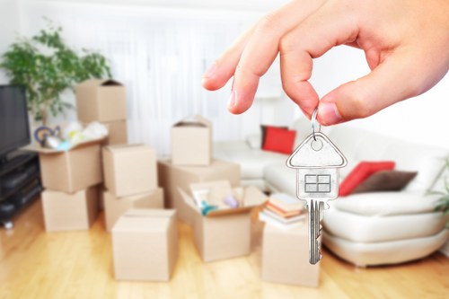 Local movers handling furniture access in Tolworth