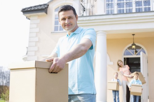 Removal team planning a home move in Tolworth