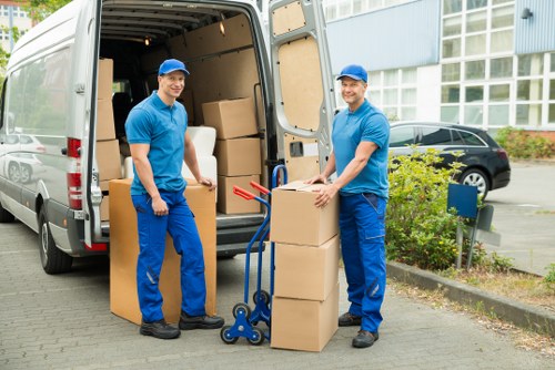 Local office movers handling commercial relocation in Tolworth